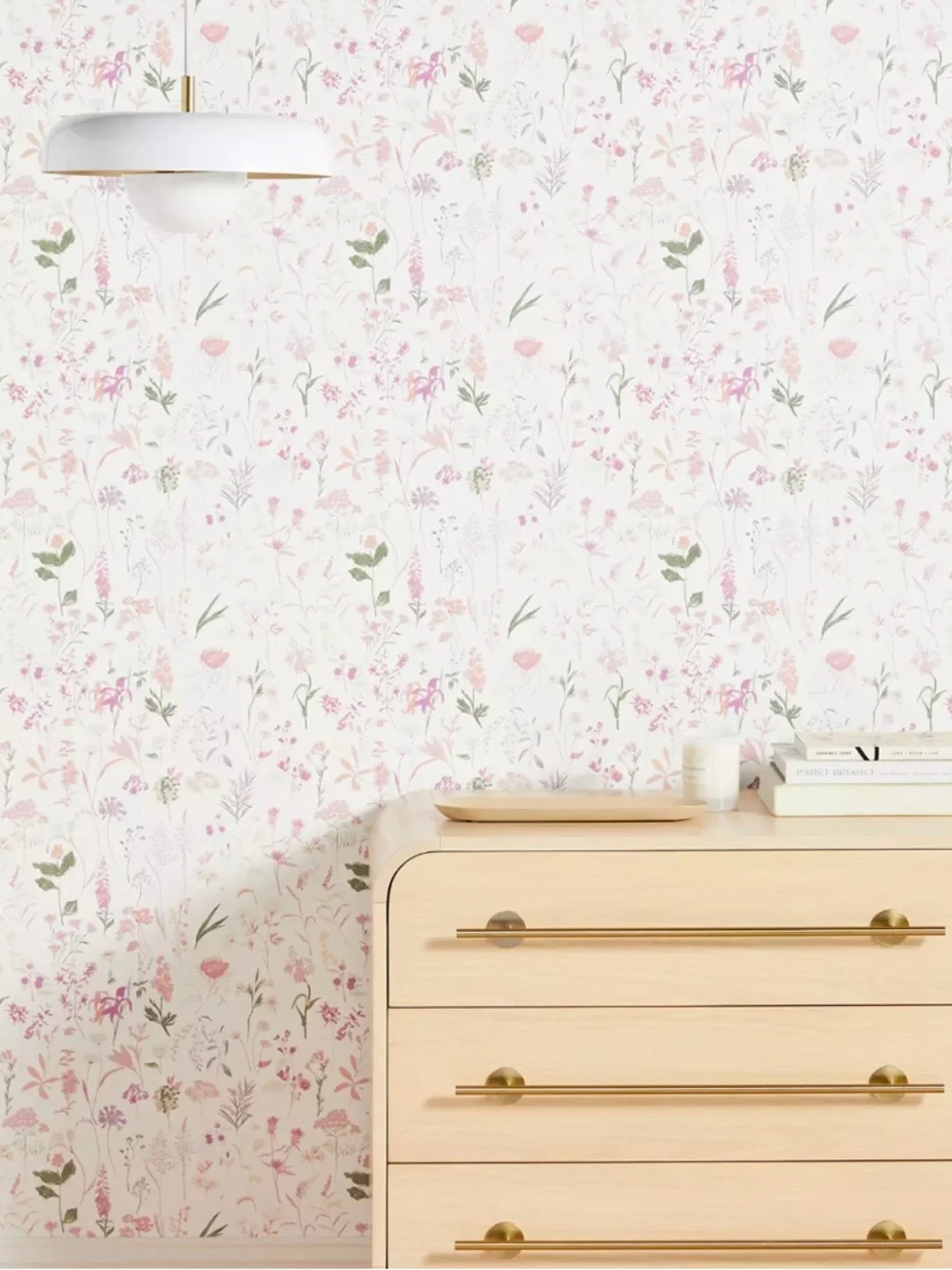 Anthropologie - 3 Rolls: 33’L, 18”W of Layne Wallpaper in package